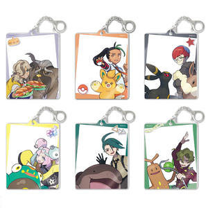 Pré-vente Officiel Pokémon Paldea : Ensemble de porte-clés avec cartes photo d'entraîneurs PTCG16.0, Boîte de boosters Scarlet Violet Milotic, <span class=keywords><strong>Carte</strong></span> à collectionner - Product Image 2