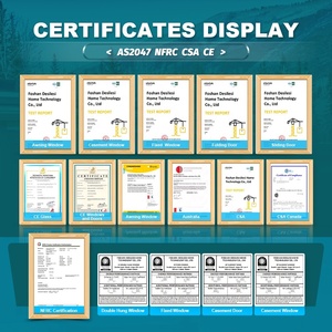 Cửa sổ kính tùy chỉnh nfrc as2047 chứng nhận cửa sổ nhôm phá vỡ nhiệt cửa sổ trượt nhôm thiết kế hiện đại cho gia đình - Product Image 4