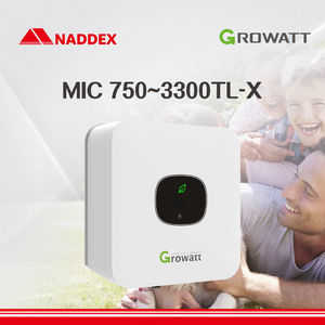 Precio de Fábrica Growatt MIC <span class=keywords><strong>3kTL</strong></span>-X Inversor Fotovoltaico Monofásico Conectado a la Red para Proyectos Solares Residenciales Pequeños en el Extranjero y Cabañas - Product Image 1