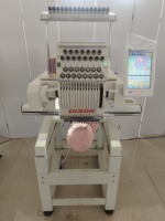 Machine à broder à tête unique DS-CT1201H, zone de broderie du cadre 400*600, machine à broder pour vêtements