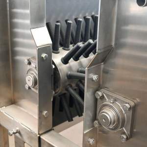 Máquina de depilación de cabeza y cuello con alta tasa de eliminación sin daños al epidermis, equipo para procesamiento de aves de corral - Product Image 4