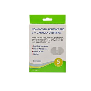 Plester Perekat Non Woven Transparan Bernapas Bersertifikat CE untuk Pembalut Kanula IV, Steril Kelas Medis, Disinfektan Inframerah Jauh - Product Image 1