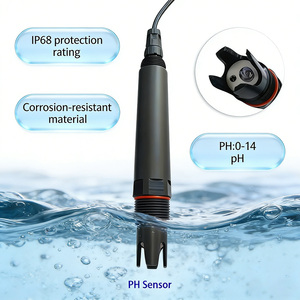เครื่องวัดค่า <span class=keywords><strong>pH</strong></span> ออนไลน์อัจฉริยะ เซ็นเซอร์วัดค่า <span class=keywords><strong>pH</strong></span> แบบดิจิตอล พร้อมเอาต์พุต RS485 ใช้พลังงานไฟฟ้า 12V DC สำหรับบำบัดน้ำ/สระว่ายน้ำ - Product Image 3