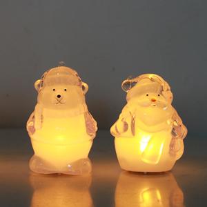 Nuevo Producto 2026, Luces LED en Oferta, Luces LED de 1L Blanco Cálido con Forma de Santa/oso/muñeco de Nieve, Precio al por Mayor - Product Image 2