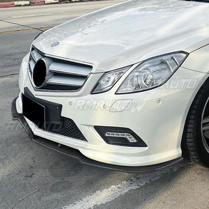 ชุดแต่งรอบคันสำหรับ Mercedes Benz E-Class Coupe C207 AMG Line ปี 2009-2012 ชุดแต่งกันชนหน้า สปลิตเตอร์ลิป สปอยเลอร์กันชนหน้า อุปกรณ์ตกแต่งรถยนต์ - Product Image 6