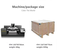 Nouvelle imprimante jet d'encre A3 haute efficacité Hancheng, automatique, multicolore, UV DTF, contrôle tactile DX7, petite, XP600, pour enseignes en bois/métal, vin