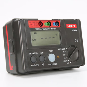 เครื่องทดสอบ RCD ELCB ดิจิตอล UNI-T รุ่น UT582+ เครื่องตรวจจับกระแสไฟรั่วไหลสำหรับการทดสอบความปลอดภัยทางไฟฟ้า - Product Image 2