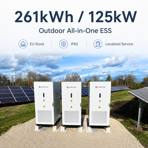 Sistema de Almacenamiento de Energía Solar Industrial y Comercial de 125kW 261kwh BESS, Kit Completo de Energía Híbrida - Product Image 1
