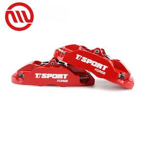 Sistema de frenos TTSPORT de alta calidad, Rotor de disco de freno, 330x28MM, para Volkswagen Golf 4, Kit de frenos de carreras rojo, TT5440 - Product Image 3