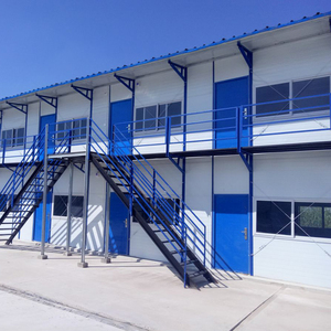 Maison de conteneur modulaire préfabriquée à deux étages maison préfabriquée à 2 chambres à coucher avec toilettes et salle de bain pour la serbie - Product Image 5