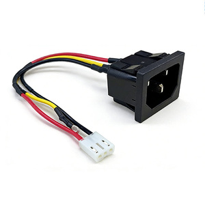 Промышленная силовая розетка с 3 контактами переменного тока и кабелем 10, 15, 20, 30 см - Product Image 2