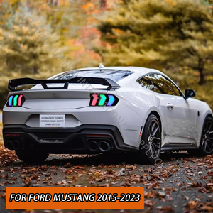 Assemblage de Feux Arrière RGB pour Voiture pour <span class=keywords><strong>Ford</strong></span> <span class=keywords><strong>Mustang</strong></span> 2015-2023 avec Clignotant Séquentiel, Feux Arrière <span class=keywords><strong>Mustang</strong></span> de 6e Génération 15-23 - Product Image 4