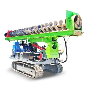 Yugong Hot Sale Solar Photovoltaic Crawler Ground Screw Post Install Drill Rigs Pile Driver