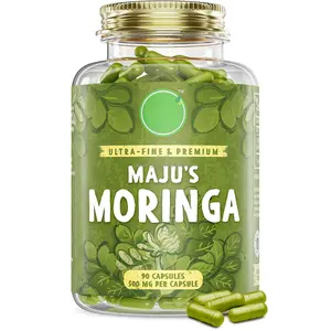 Premium Low Moq Moringa Poeder Extract Moringa Bladeren Verse Antioxidant Kruidensupplement Organische Moringa Capsule