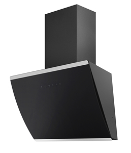 Extractor de cocina, Extractor de vidrio negro, luz LED, 550m, 3/<span class=keywords><strong>h</strong></span>, <span class=keywords><strong>campana</strong></span> de cocina inclinada - Product Image 2