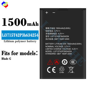 <span class=keywords><strong>1500mah</strong></span> li3715t42p3h634254 קיבולת גבוהה oem נייד סוללה עבור <span class=keywords><strong>Zte</strong></span> להב - Product Image 2