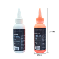 Encre liquide à la craie de couleur vive non toxique en gros, 8 couleurs, 100g/bouteille