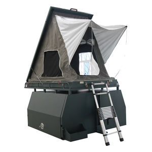 Ecocampor Serie <span class=keywords><strong>Nomad</strong></span>, Cámper Ligero de Aluminio para Camioneta con Cocina Impermeable y Tienda de Campaña en el Techo, Remolque de Viaje RV - Product Image 4