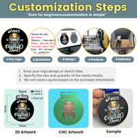 Médailles personnalisées sur mesure fabriquées en Chine, trophées de badminton, de taekwondo, de course à pied, médailles en métal par sublimation