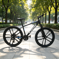 Vélo de montagne pour adultes avec cadre en aluminium de 26 pouces, 21 vitesses, unisexe, tout-terrain, vente en gros directe d'usine, personnalisation prise en charge