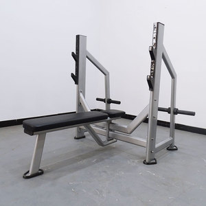 Soporte para Barras HQ6633 con Almacenamiento de Pesas, Banco y Prensa de Pecho para Gimnasios Comerciales y Uso Doméstico - Product Image 2