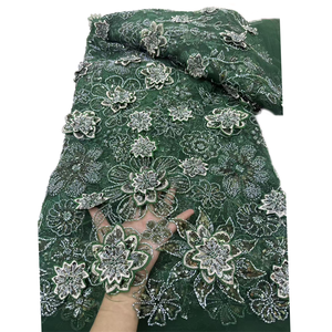 green net material for dresses Sea green Net fabric lehenga main image 1