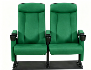 Chaises d'auditorium modernes et confortables à dossier haut pour cinéma maison, théâtre, église, école - Sièges de mobilier de théâtre en tissu - Product Image 3