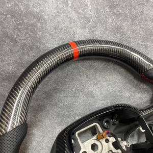 Volante de Fibra de Carbono Personalizado para <span class=keywords><strong>Ford</strong></span> F150 XLT Tremor STX <span class=keywords><strong>Raptor</strong></span> R 2019-2025, Accesorios de Modificación de Automóviles - Product Image 3