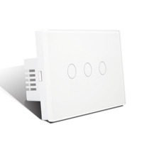 Larkkey Tuya smart life zigbee smart switch 3 gang us timer switch