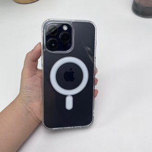 Funda Magnética Transparente para iPhone 18 17 16 Pro Max 15 14 Pro Max, Carcasa a Prueba de Golpes con Carga Inalámbrica - Product Image 3