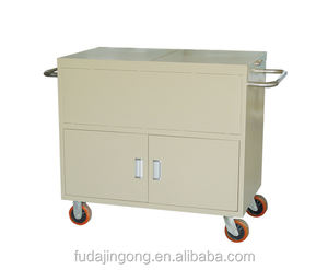 Obral troli medis aseptik kualitas tinggi resusitasi Rumah Sakit trolley - Product Image 3