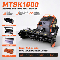 Tondeuse à fléaux multifonction 5-en-1 VIGORUN Snow Robot CE pour tracteur compact pour grands terrains