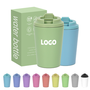 Gobelet à café en acier inoxydable avec logo personnalisé, gobelet à café blanc uni <span class=keywords><strong>pas</strong></span> <span class=keywords><strong>cher</strong></span>, gobelet à café pour les fêtes, pour les filles - Product Image 6