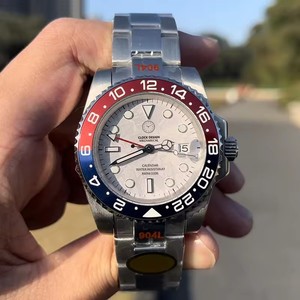 นาฬิกาดีไซน์หรูสั่งทำพิเศษ ขนาด 40 มม. เรืองแสง กันน้ำลึก 100 เมตร ระบบอัตโนมัติ เครื่องจักรกล ตัวเรือนสแตนเลสสตีล 904L กลไก 3285 - Product Image 1