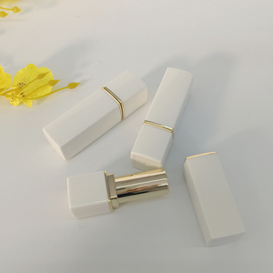 Contenitori Vuoti Quadrati Bianchi per <span class=keywords><strong>Rossetto</strong></span>/Lucidalabbra Disponibili, Piccolo MOQ, Direttamente dalla Fabbrica - Product Image 1