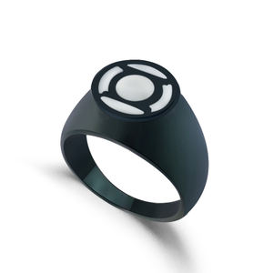 Anillos de Moda de Green Lantern, Anillo de Poder del Cuerpo de Lanternas Verdes, Metal, Hal Jordan - Product Image 1
