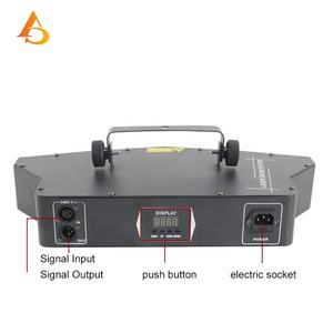 Iluminación Profesional para Escenarios, Luz Láser RGB de 4 Ojos a Todo Color, Luz Láser LED para Discotecas y DJ - Product Image 5