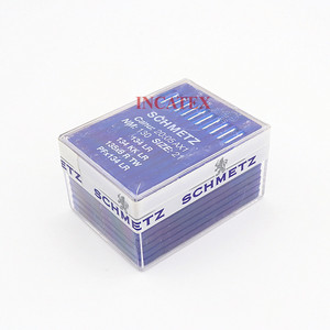 100 aiguilles <span class=keywords><strong>Schmetz</strong></span> authentiques 134 LR 134 KK LR 135x8 R TW PFx134 LR Nm 120/19 130/21 140/22 pour <span class=keywords><strong>machine</strong></span> à <span class=keywords><strong>coudre</strong></span> industrielle - Product Image 2