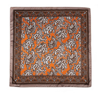 Vente en Gros de Nouvelle Mode Imprimé Bandeau Foulards Fleur De Cajou Coloré Imprimé Châle