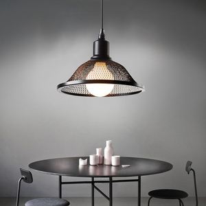 Antique Black Luxury Retro Vintage Classic Stainless Steel K9 Crystal Industrial Cage Chandelier Pendant <b>Light</b> for Restaurant - Product Image 3