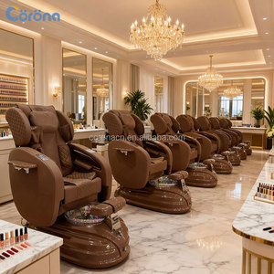 パイプレスワールプールペディキュアチェアネイルサロン用配管なし高級 - Product Image 2