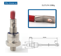 Thyristor à borne filetée ZP 500A 1200V Neuf en stock