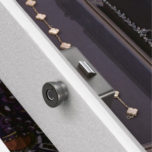 Steel <b>Modern</b> Fingerprint Furniture Lock for Drawer <b>Shoe</b> <b>Cabinet</b> Wardrobe-Easy Installation - Product Image 6