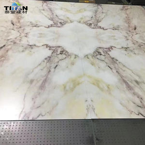 Paneles de Pared de Mármol 120*240 Cm Tchik 3Mm Panel de PVC Tipo Lámina de Mármol de PVC Azul - Product Image 6