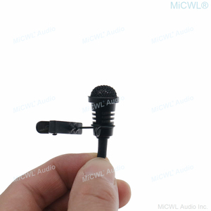 Khuyến Mãi ME4 Cardioid Tie Clip Lavalier Ve Áo Microphone Mini XLR TA4F TA3F Cho AKG <span class=keywords><strong>Samson</strong></span> ULX SLX Máy Phát Không Dây - Product Image 6