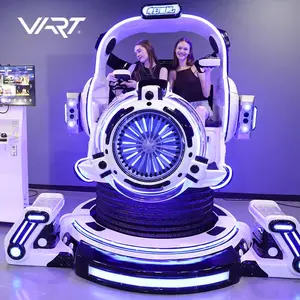 VART peralatan terbaru 9d virtual reality roller coaster simulator vr mesin game
