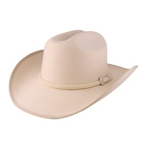 หมวกคาวบอยปีกกว้างดีไซน์หรูหราแบบ OEM สำหรับทุกเพศ ขายส่งจำนวนมาก เหมาะสำหรับฤดูหนาว ตกปลา และงานปาร์ตี้ - Product Image 2