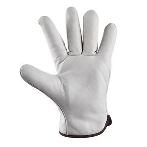 Guantes de cuero de vaca, sin forro, de ala corta, mecánicos, para conductor - Product Image 4