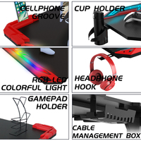 Table de jeu xiaomi mi Home, bureau de sport électronique, avec lumière Led Rgb, pour ordinateur fixe