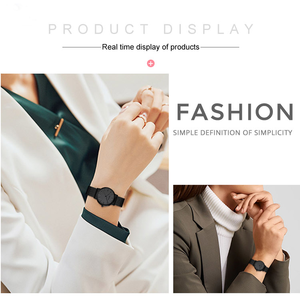 Vendita calda ultrasottile orologio cinese all'ingrosso cinturino in rete Shenzhen Watchmaker orologio da donna in lega per le donne - Product Image 6